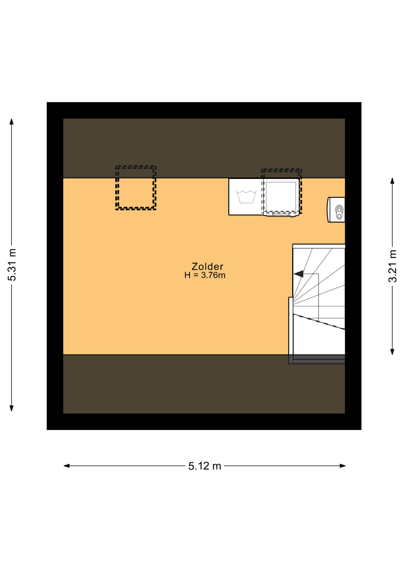 Tjalk 30 69 - 8232 NH - lelystad-plattegrond-3